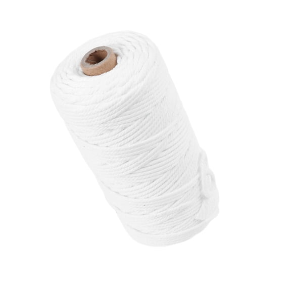 100 Natural Cotton Unstained Rope Wrapping Cord Handcraft Making Materials Macrame Cotton Natural Cotton Rope