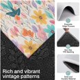 thumbnail image 3 of Pioneer Flower Floral Print Pattern Kitchen Rugs Sets Of 3,Kitchen Runner Rugs Non Skid Washable,Decorative Kitchen Floor Mats for Kitchen,Sink,Laundry,17"x30"+ 17"x47" + 17"x59", 3 of 6
