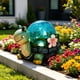 thumbnail image 1 of Solar-powered Luminous Animals Lamp Crystal Ball Animals Figurine Resin Garden Garden Decoration Lamp, 1 of 6