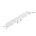 thumbnail image 2 of NICEXMAS White ABS Pull Out Slide Rail for 2 Pcs Home Use Closet Organization Accessories, 2 of 8