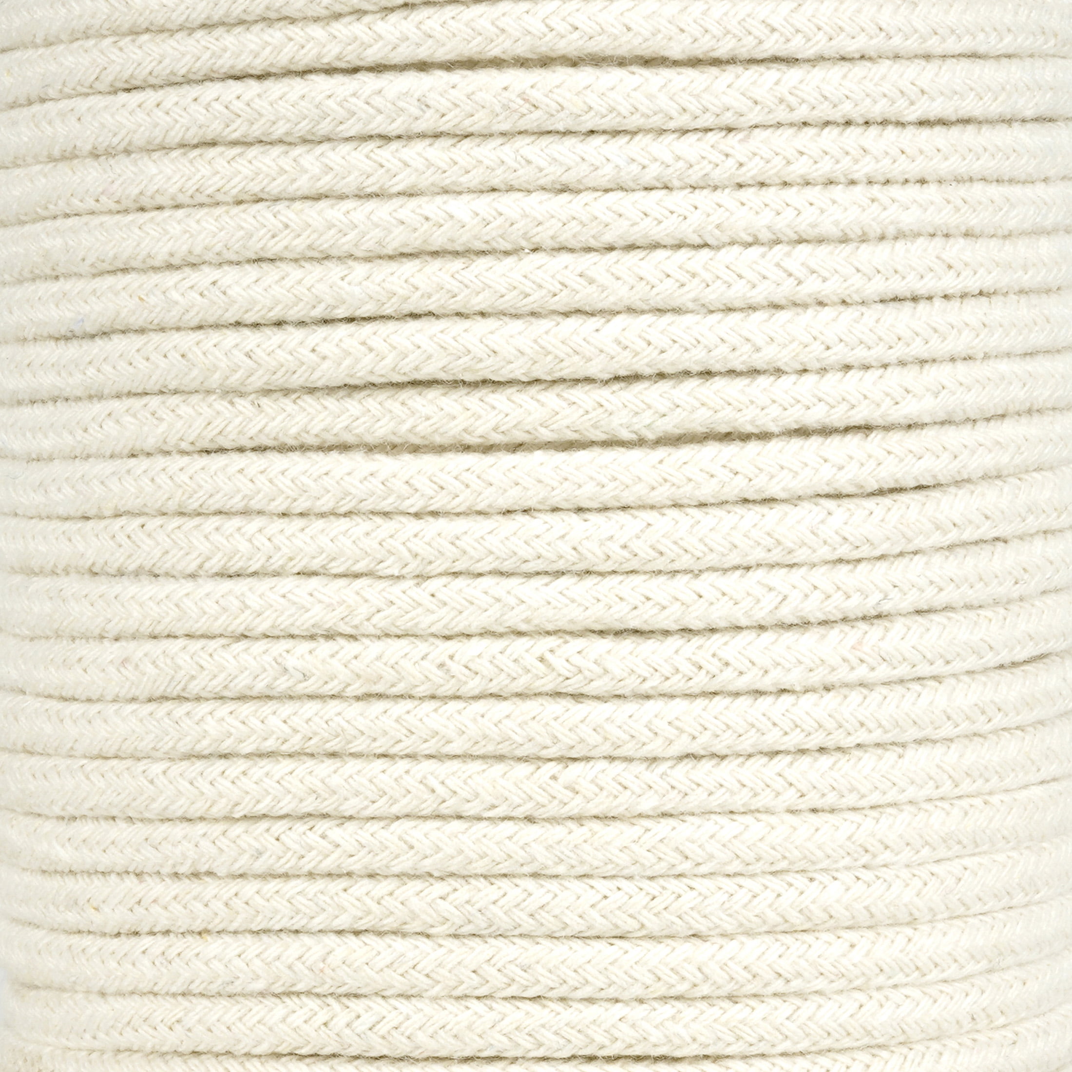 8 Pack: 4mm Natural Cotton Macrame Cord by Bead Landing