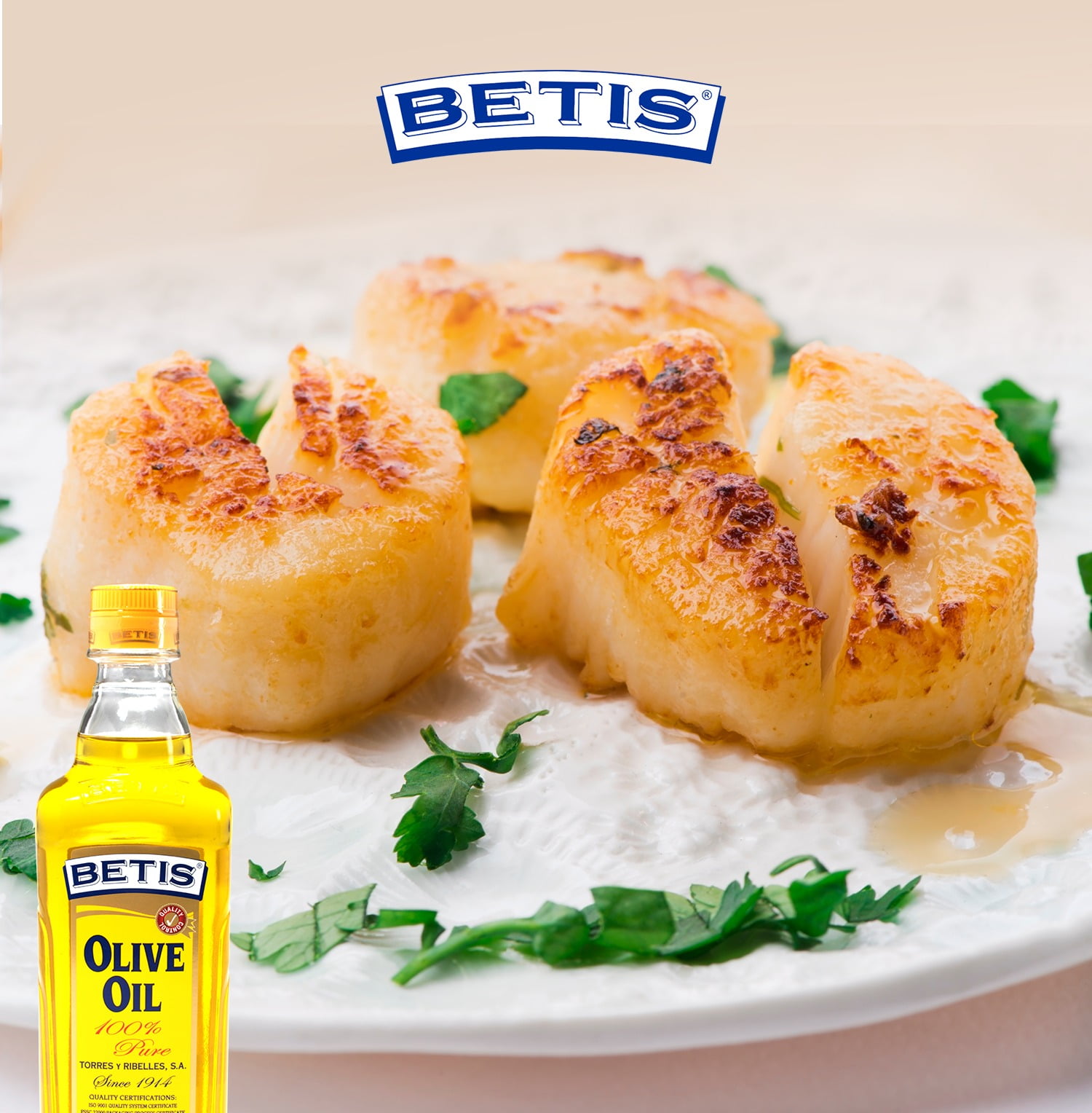 Betis Spanish Olive Oil, 100% Pure 8.5 fl oz