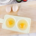 thumbnail image 6 of Microwave Oven Specific Egg Steamer, Frying Egg Maker for Soft Boiled and Hard Boiled Eggs, Steamed Egg Bowl, Water Egg Cooker, Non-Stick Coating, Quick Cooking, By Kingtowag, 6 of 6