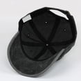 thumbnail image 5 of Women's Baseball Cap Soft Washed Ribbon Embroidered Adjustable Unisex Baseball Cap Trucker Hats Women Gray, 5 of 5