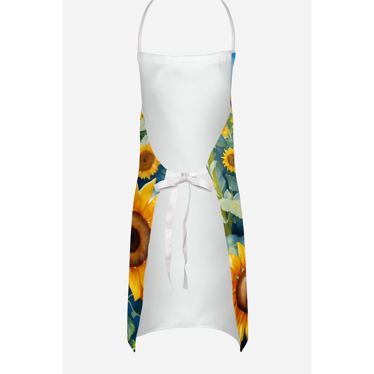 German Shorthaired Pointer in Sunflowers Apron 27 in x 30 in