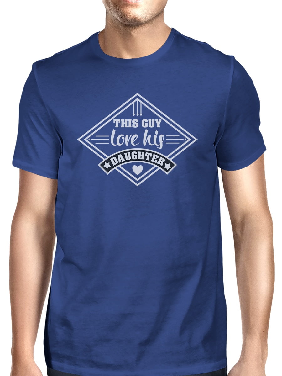 This Guy Love His Daughter Mens T Shirt Perfect Baby Shower Gifts