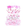 thumbnail image 2 of Tejiojio Girls and Toddlers'Soft Cotton 3PC Newborn Toddler Baby Girls Boys Print Bow Headband Headwear Accessories, 2 of 9