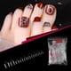 thumbnail image 3 of 500pcs Uñas Postizas de Resina Ndcxsfigh Natural/Claro Tips de Manicura para Pies, 3 of 7