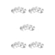 thumbnail image 1 of Riwesomey 4 Uds 56mm tono Universal tapacubos de centro de rueda insignia calcomanía pegatina a prueba de polvo pegatinas magnéticas fuerte Type2, 1 of 6