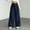 Blue, variant on ZZwxWA Pants for Women Corduroy Wide Leg Palazzo Culottes Bottoms Work Trousers Loose Fit Dressy Casual Office Elastic Waist