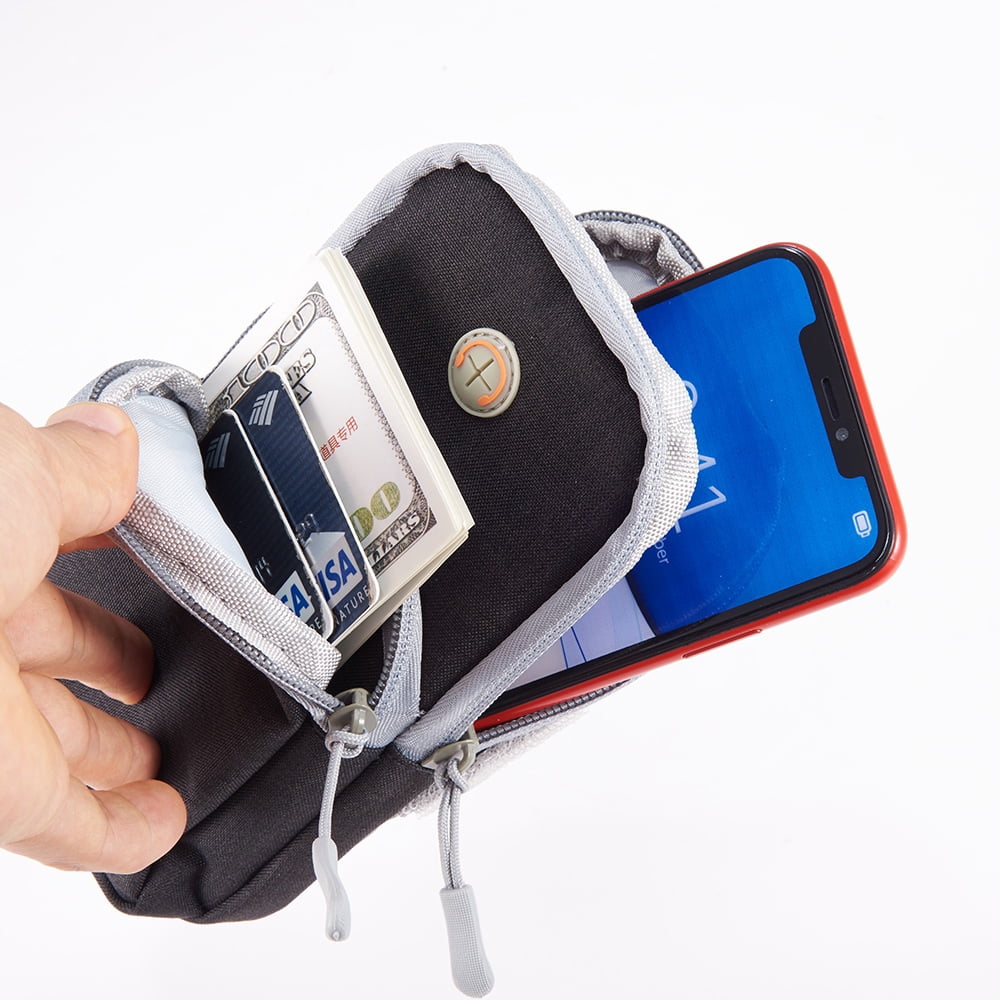 SumacLife Neoprene Adjustable Training Armband With Key Slot, Fits up to 5.5in x 2.75in Screensize