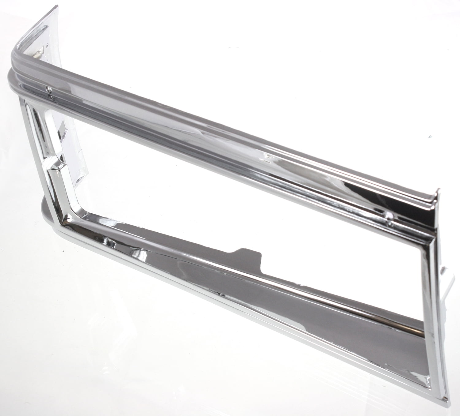 Replacement 6216 Headlight Door Compatible For 1981-1985 Chevrolet Caprice 1983-1986 Pontiac Parisienne Right Passenger Chrome
