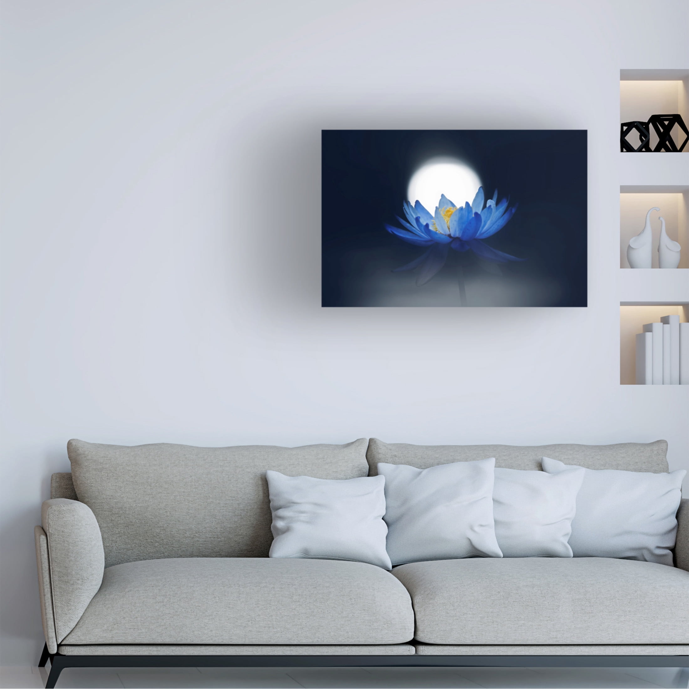 Canvas Wall Art - Takashi Suzuki 'Fleeting Dream' Wall Art for Living Room, Bedroom, or Office Décor by Trademark Fine Art - 47 x 30 Inches