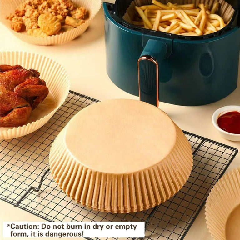 Katbite Air Fryer Liners Disposable 220PCS, 8.6x5.5'' Rectangle Liners for  Air Fryer Basket, Thick Air Fryer Parchment Paper Liners for Air Fryer