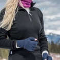 thumbnail image 6 of Midweight Women's Wool 1/4 Zip - 100% Merino Wool, 6 of 8