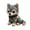 A002- B, variant on Stuffed Animal Celestial Purple Bat Whimsical Patchwork Single Diy Kit for Home Decor