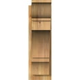 thumbnail image 2 of Ekena Millwork 8"W x 22"D x 26"H Balboa Rough Sawn Traditional Outlooker, Western Red Cedar, 2 of 4
