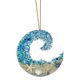 thumbnail image 4 of Hanging Ornament Sea Glass Sun Catcher Crashing Ocean Beach Suncatcher for Window Beach Glass Suncat, 4 of 5