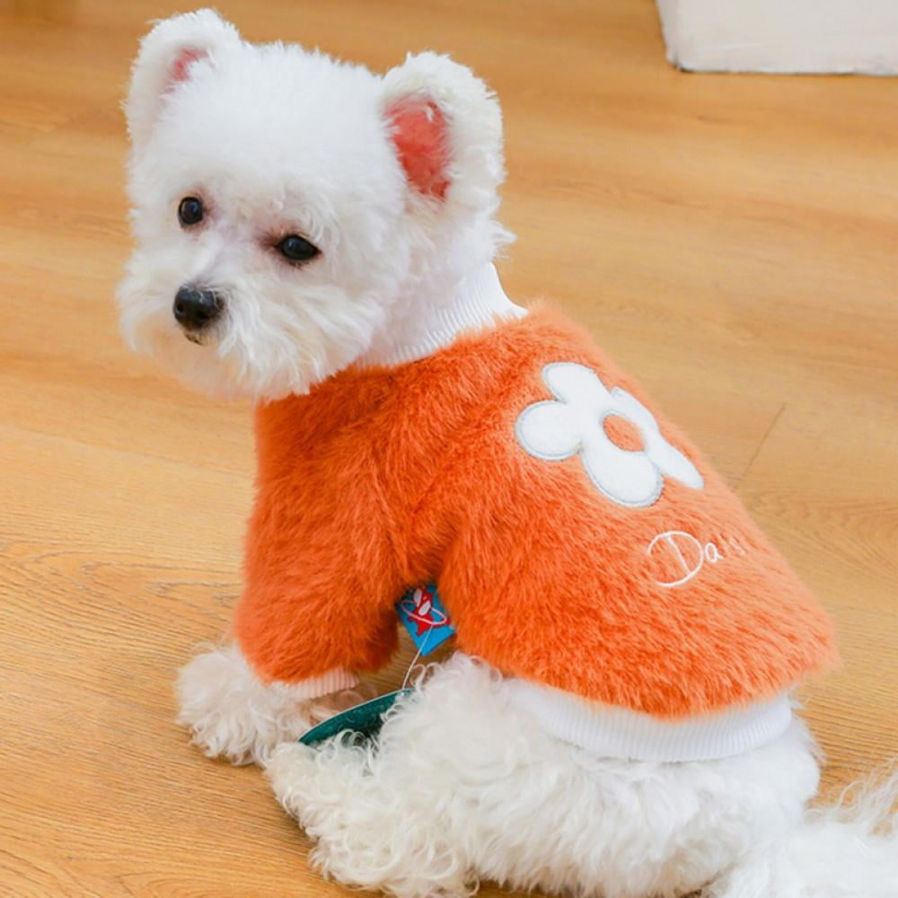 Pet Sweaters Pullover For Small Dogs Print Style Plush Round Neck pet-sweaters-pullover-for-small-dogs-print-style-plush-round-neck