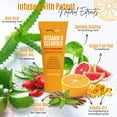 thumbnail image 7 of Vitamin C Facial Cleanser - DEEP SKIN CLEANSING FORMULA - Anti Aging, Breakout & Blemish, Wrinkle Reducing - Clear Pores For OILY/NORMALSKIN Organic & Natural Ingredients, 7 of 7