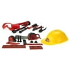 My Little Beginner Work Bench Toy Educational Tool Set w/ Hard Hat, Mask, Goggles, & Tools With Realistic Tool Action