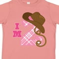 thumbnail image 4 of Inktastic 2nd Birthday 2 Year Old Cowgirl Hat Girls Toddler T-Shirt, 4 of 5