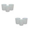 thumbnail image 3 of Ounissouiy Cubo de basura de 3 piezas, cubo de basura de estilo moderno, contenedor de basura de plástico sin tapa, cesta pequeña para cocina y Type6 NO6, 3 of 6