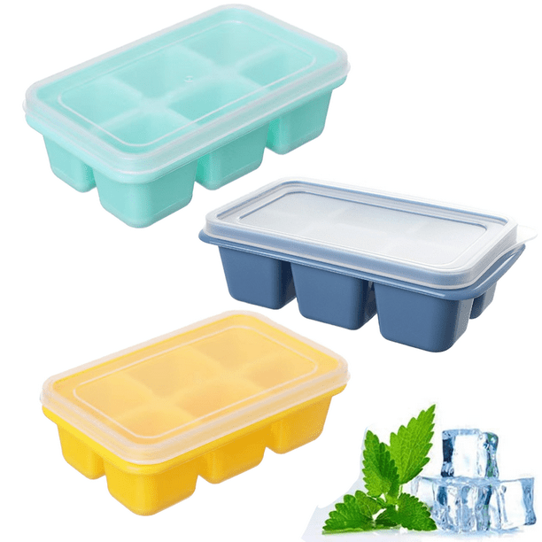 Ice Cube Trays,Mini Ice Cube Trays,Stackable Small Ice Cube Molds