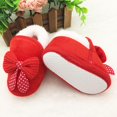 thumbnail image 4 of Newborn Baby Girls Cotton Shoes Infant Boys Non-slip Soft Sole Shoes,Slippers Stay on Sock Soft Shoes with Grippers Winter Warm First Walkers Crib Shoes, 4 of 6