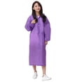 thumbnail image 3 of Mchoice Women's Outdoor Travel Fashion Adult Raincoat Thick Transparent EVC Raincoat, 3 of 3