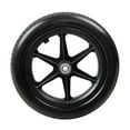 thumbnail image 4 of Milaget 12inch Wheelchair Replacement Rear Wheel for Wheelchairs Walkers Accessories Black, 4 of 7
