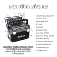 thumbnail image 6 of Portable AM/FM/SW Radio,Transistor Radio,Retro Bluetooth Speaker with USB/TF Player,Solar Battery Operated/USB Charge,Digital Tuner & Earphone Jack,Emergency Flashligh,Perfect for Gifts/Elderly/Home, 6 of 9