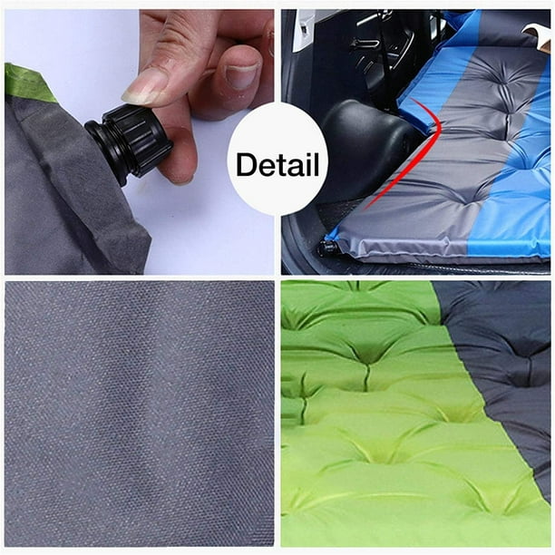 Car Automatic Inflatable Mattress - Portable Air Bed Breathable Back Seat  Blow-up Waterproof Adult Sleeping Pad for Travel Camping Outdoor Home  Vacation 