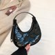 thumbnail image 1 of Bolsa Bolsa de mujer Bolsas de media luna Moda Armpit Vintage Mujer Embrague Tote Púrpura Ndcxsfigh Para Estrenar, 1 of 5