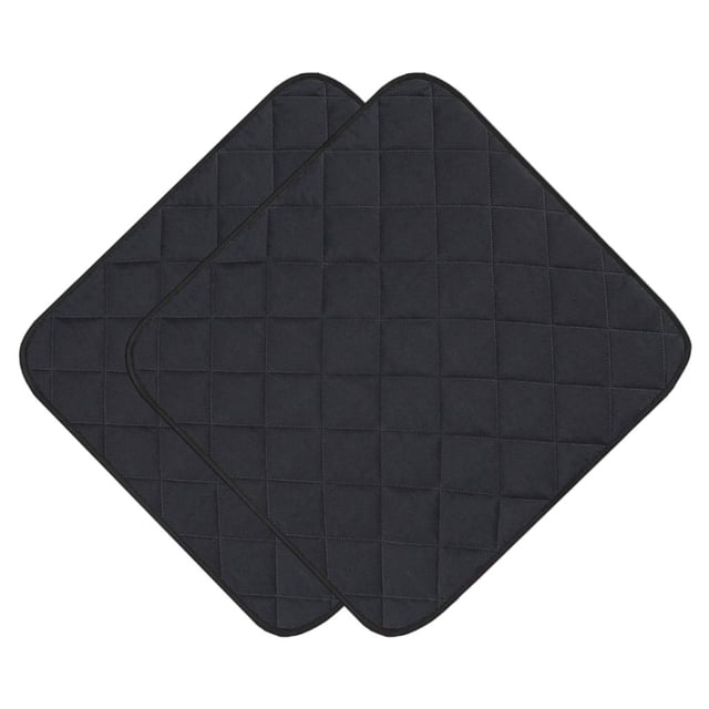 Coussin de Siège Lavable Confortable, Coussins Réutilisables pour Fauteuils Roulants, Coussins Absorbants pour Chaises d'Incontinence pour Meubles Usage Domestique Aînés Tout-Petits Noir