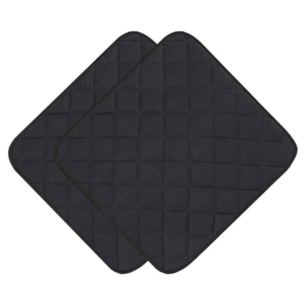 Almohadillas Reutilizables Sunnimix para Sillas de Ruedas Lavable Ligero Negro