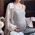 thumbnail image 5 of Rciityk Women's Maternity Nursing Tank Tops Sleeveless Scoop Neck Breastfeeding Shirt Pregnancy Clothes, 5 of 5