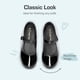 thumbnail image 3 of Zapatos Mary Jane para Niñas DREAM PAIRS Talla 13 Negro Charol, 3 of 8