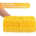 thumbnail image 3 of Wash Brush Head with Soft Detailing Bristle Flow Thru Car Cleaning Brush Exterior Car Wash Equipment for Auto Truck RV Boat Camper Washing, 10 Inch(2 Pcs Yellow, 2 Pcs Green), 3 of 12