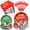 Christmas, variant on 100 Pcs Summer Beach Tableware Party Supplies - Disposable Ocean Waves Hawaiian Dinnerware Set with Plates, Napkins, and Forks for Beach Theme, Luau, Tropical Pool Party Decorations - Serves 25