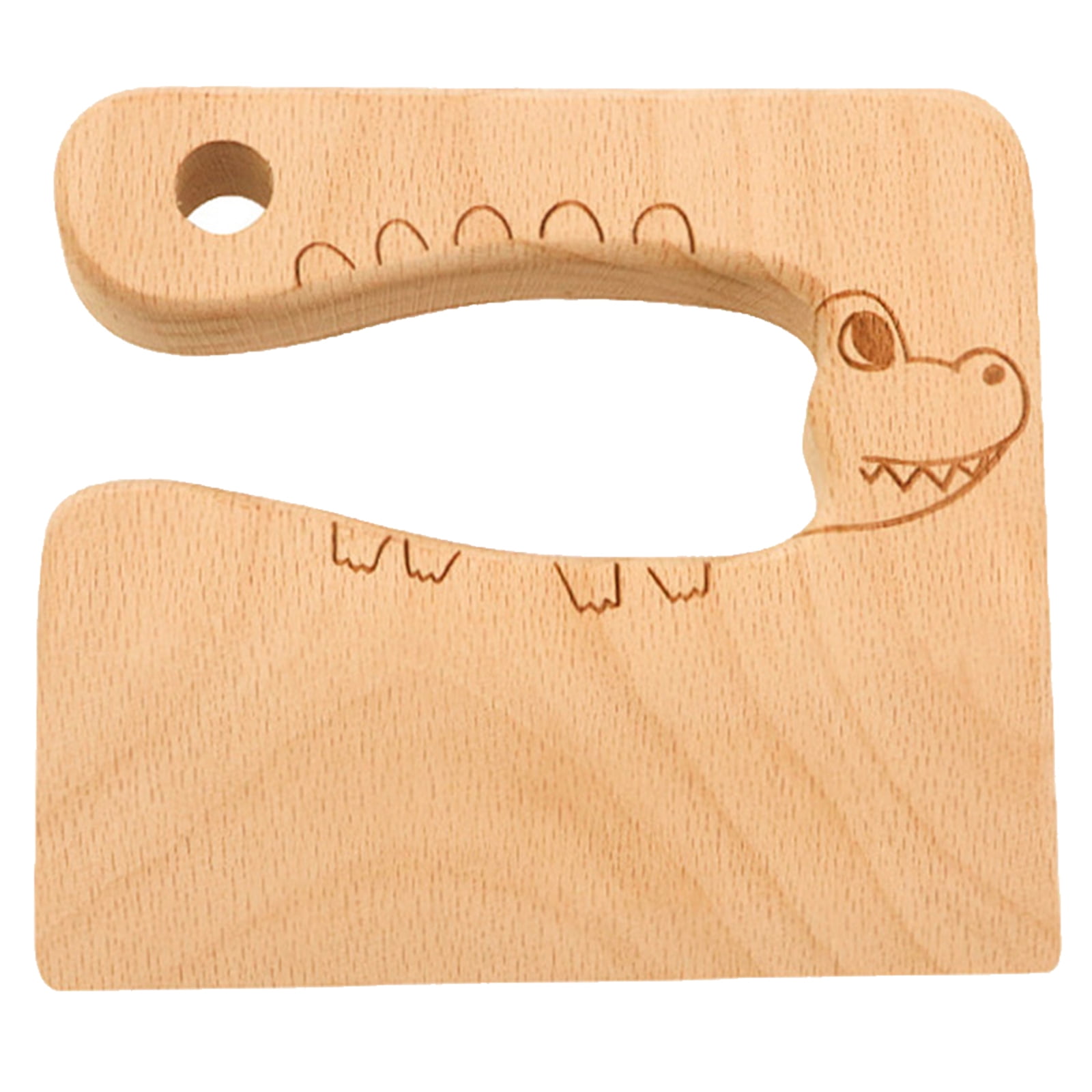 Wooden Knife Kids Cooking Toy Safe Knife Cutting Fruit Vegetable