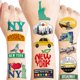 thumbnail image 1 of 96 PCS Tatuajes Temporales Precortados de la Ciudad de Nueva York NYC para Niños Decoraciones de Fiestas de Cumpleaños Temáticas Favores Suministros Decoración Pegatinas de Tatuaje de Paisaje Urbano S, 1 of 5