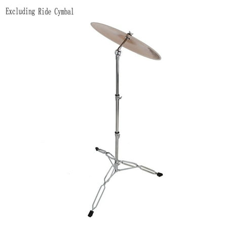 Cymbal Stand Free Sticks - Ktaxon Straight Cymbal Stand Heavy Duty Chrome Double Braced Percussion Tripod