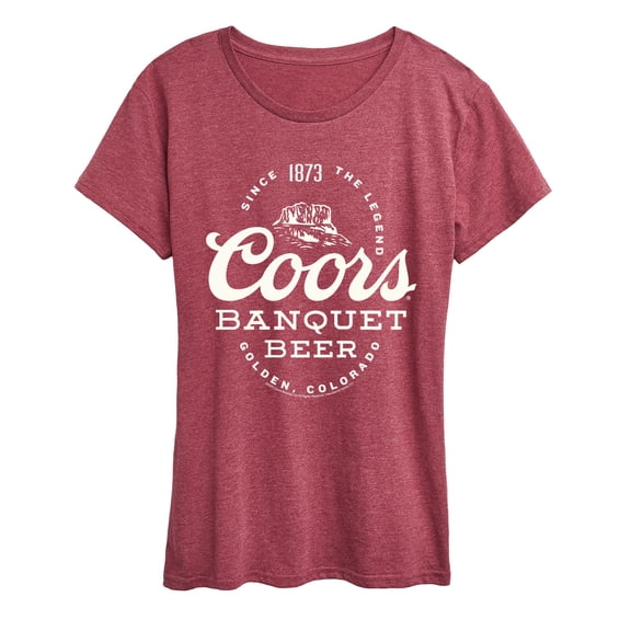 Coors - Banquet Beer - Women's Short Sleeve Graphic T-Shirt