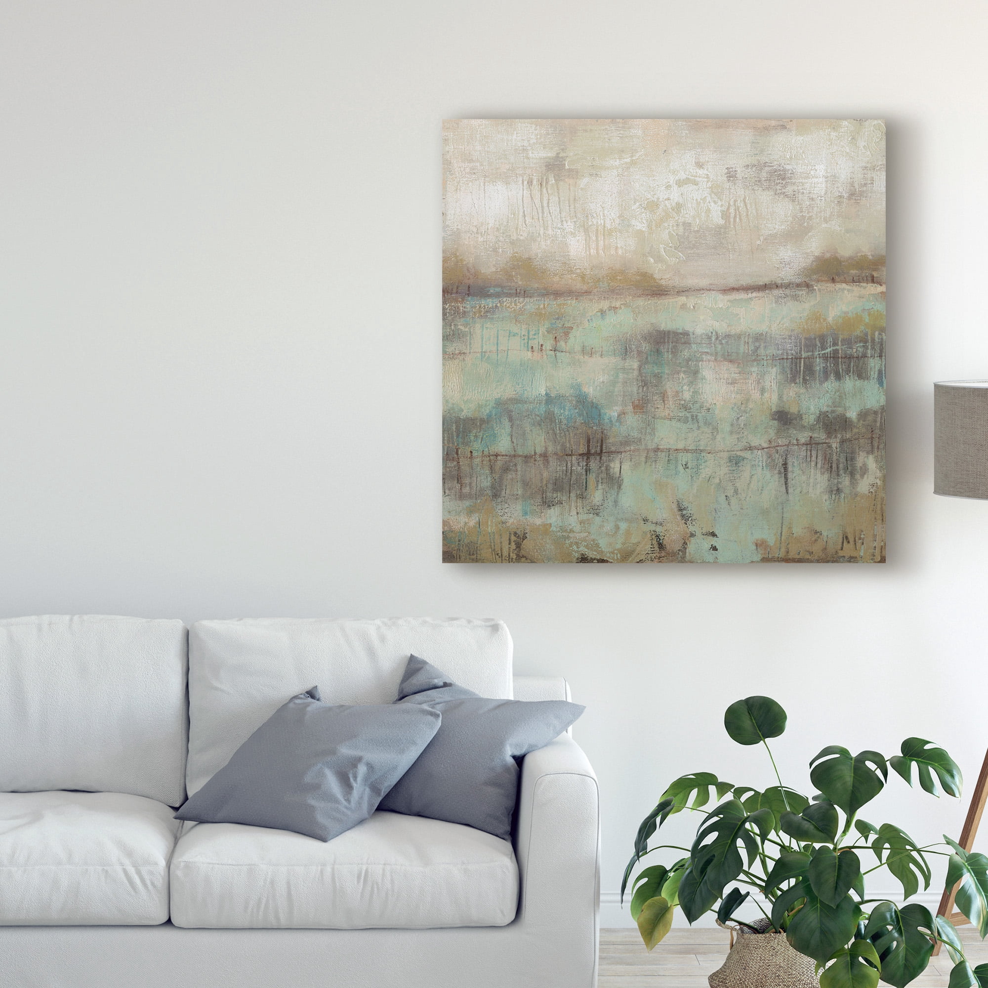 Trademark Fine Art 'Pastels and Rust II' Canvas Art by Jennifer Goldberger