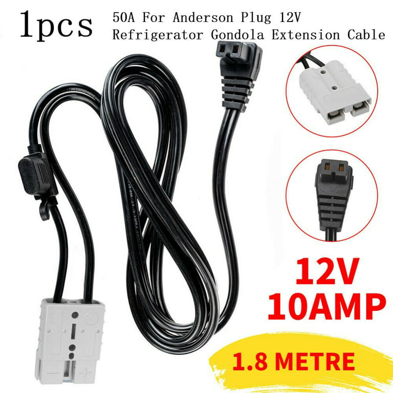 1PCS 50A FOR Anderson Style Plug Refrigerator Cable Charging Cable