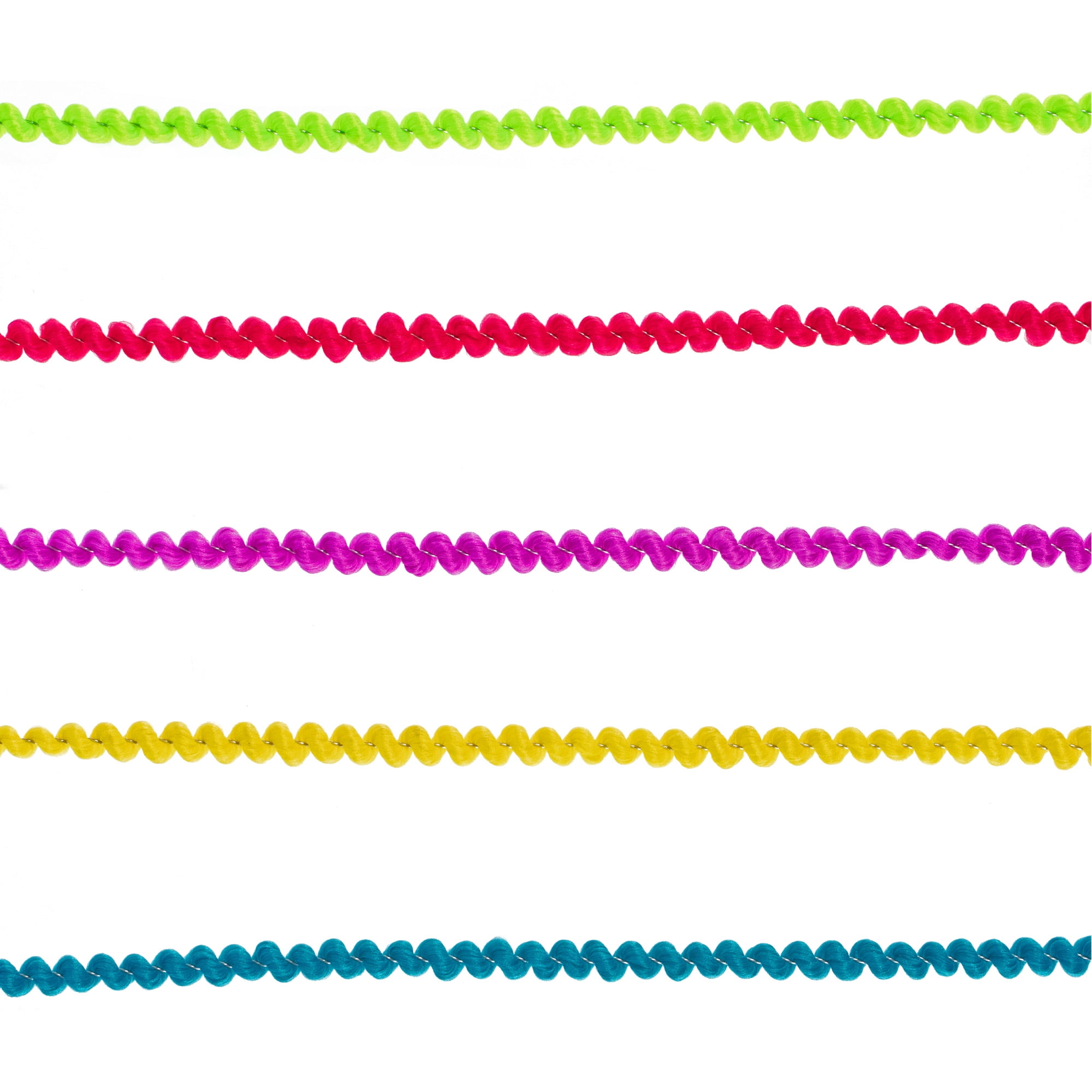 Craft County - Back 2 School - 20 Piece NEON Colors Pipe Cleaner DIY Décor, Activities, Projects – 12 Inches Long (5mm)