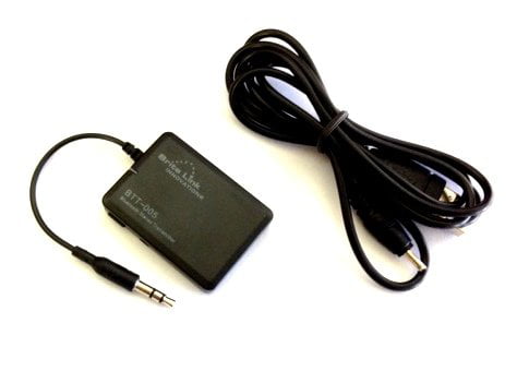 Britelink Bluetooth Audio Transmitter: Portable, Bluetooth Music Transmitter for 3.5 mm Audio Devices Wireless Streaming (iPod,MP3,MP4,TV,media players...) -- By CyberTech