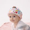 thumbnail image 4 of Casco de protección para la cabeza infantil, casco de seguridad para niños pequeños, gorra protectora anticaída para caminar, Protector anticolisión, sombrero para gatear tipo 3 Inevent BA002058-03B, 4 of 7
