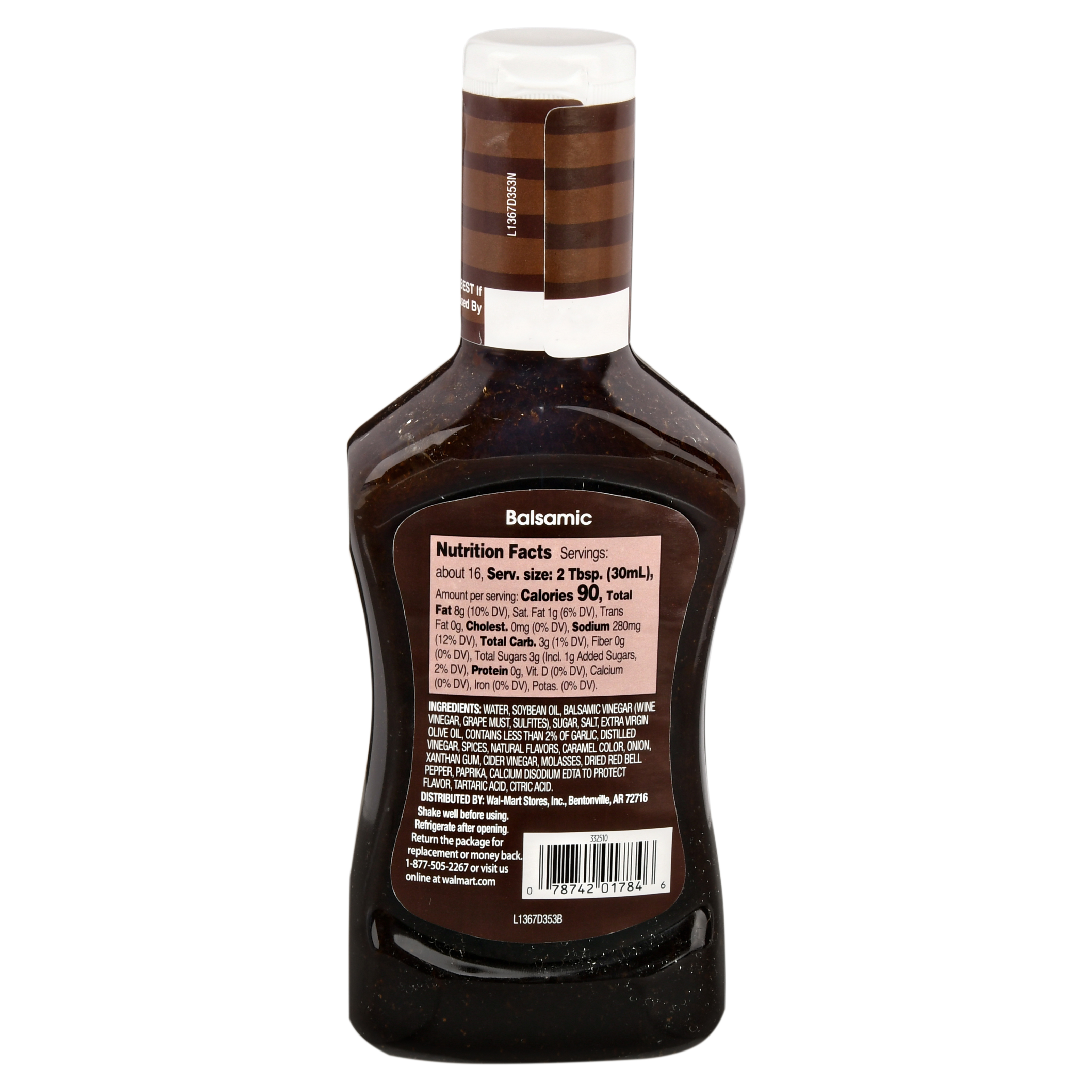 Great Value Balsamic Vinaigrette Dressing And Marinade 16 Oz